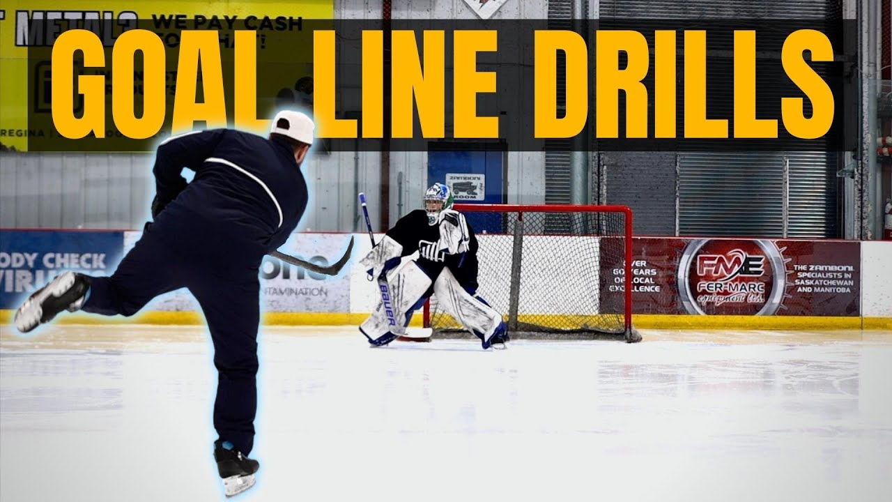 Tracking Passes From The Goal Line - Goalie Drill Breakdown