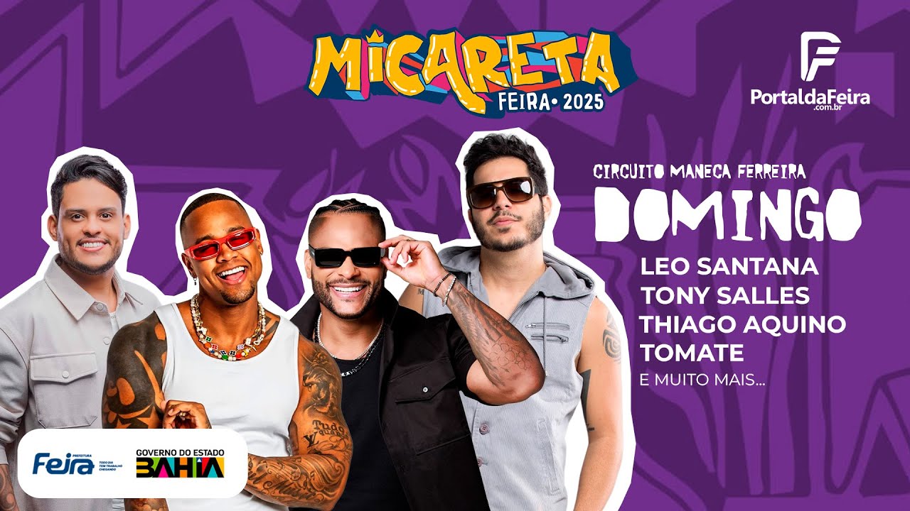 Micareta de Feira Ao Vivo - Domingo 04 /05 /2025