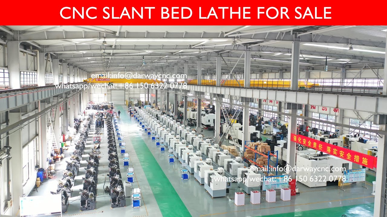 High Precision high rigidity TCK50 CNC Turning Center Slant Bed CNC Lathe cheap factory price