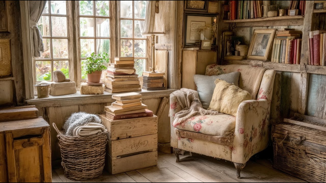 Vintage Farmhouse Home Decorating with Lasting Charm