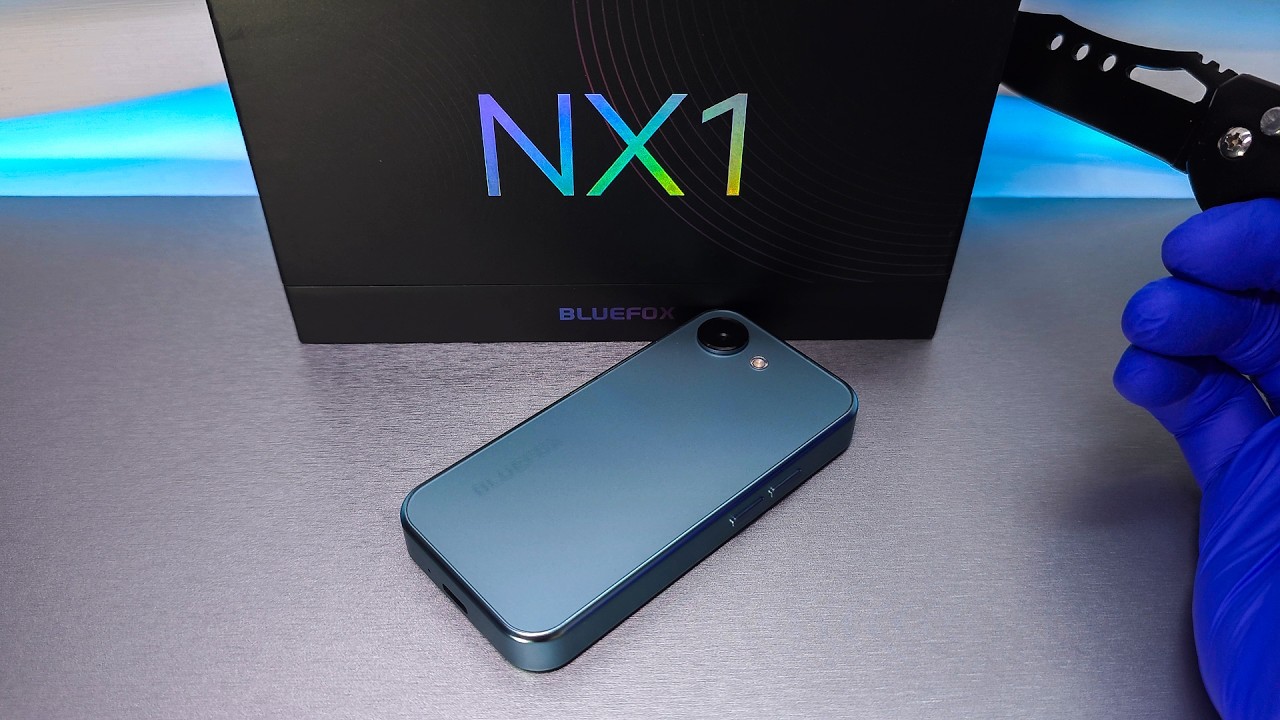 BLUEFOX NX1 Mini Smartphone Unboxing - ASMR