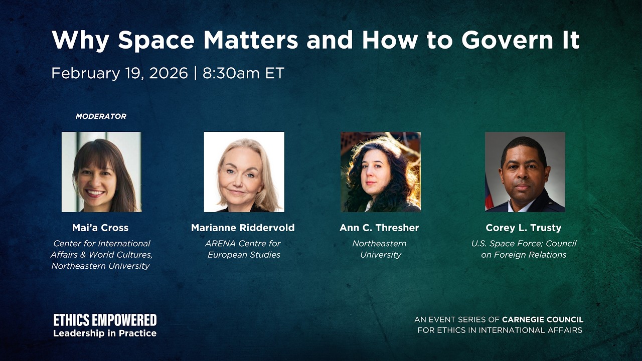 Why Space Matters and How to Govern It