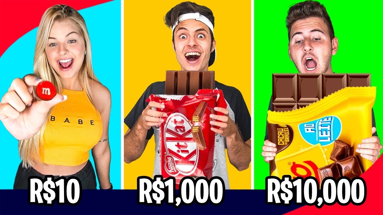 TODO CHOCOLATE O QUE VOCÊ COMER, EU VOU PAGAR! - Desafio