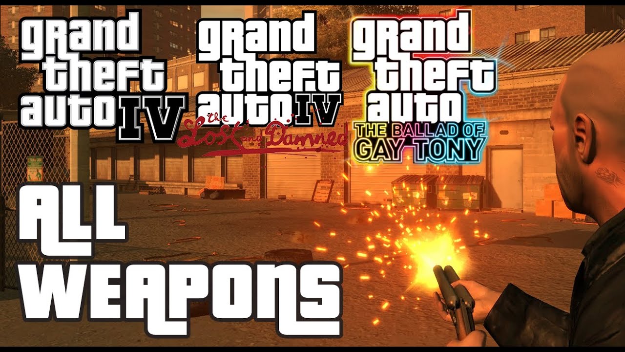 Grand Theft Auto IV - The Complete Edition (2010) - All Weapons