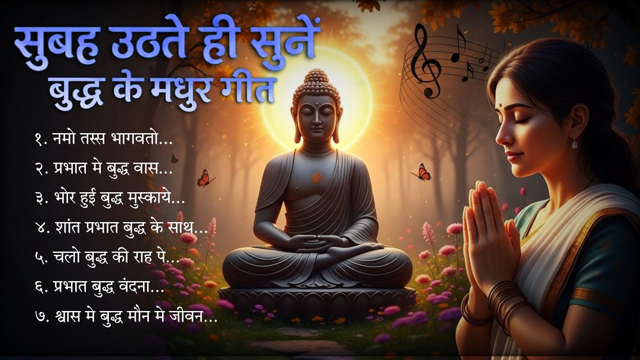 दिन की शुरुआत बुद्ध के साथ✨| मन शांत और सकारात्मक ऊर्जा