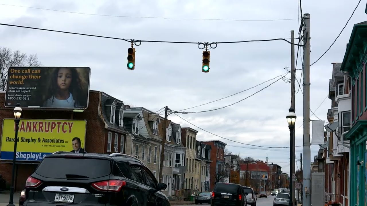 Traffic Lights in York, PA (PA 74/S. Queen St & Princess St)