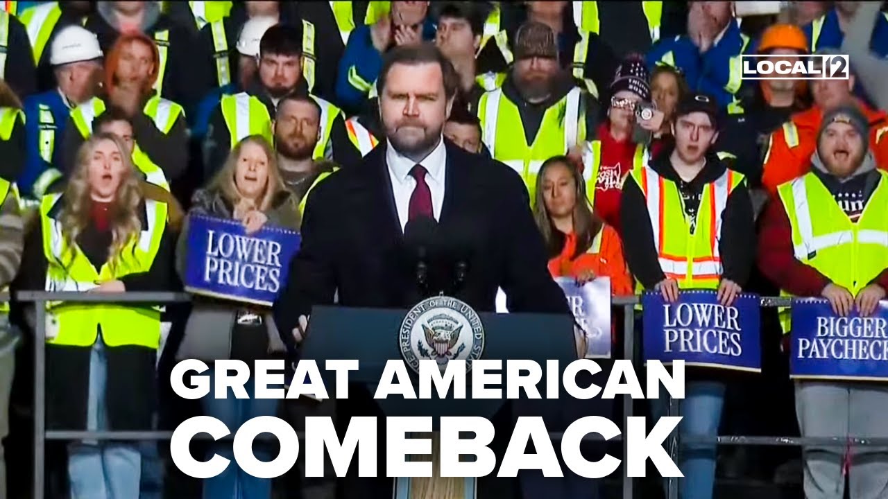 VP JD Vance in Ohio