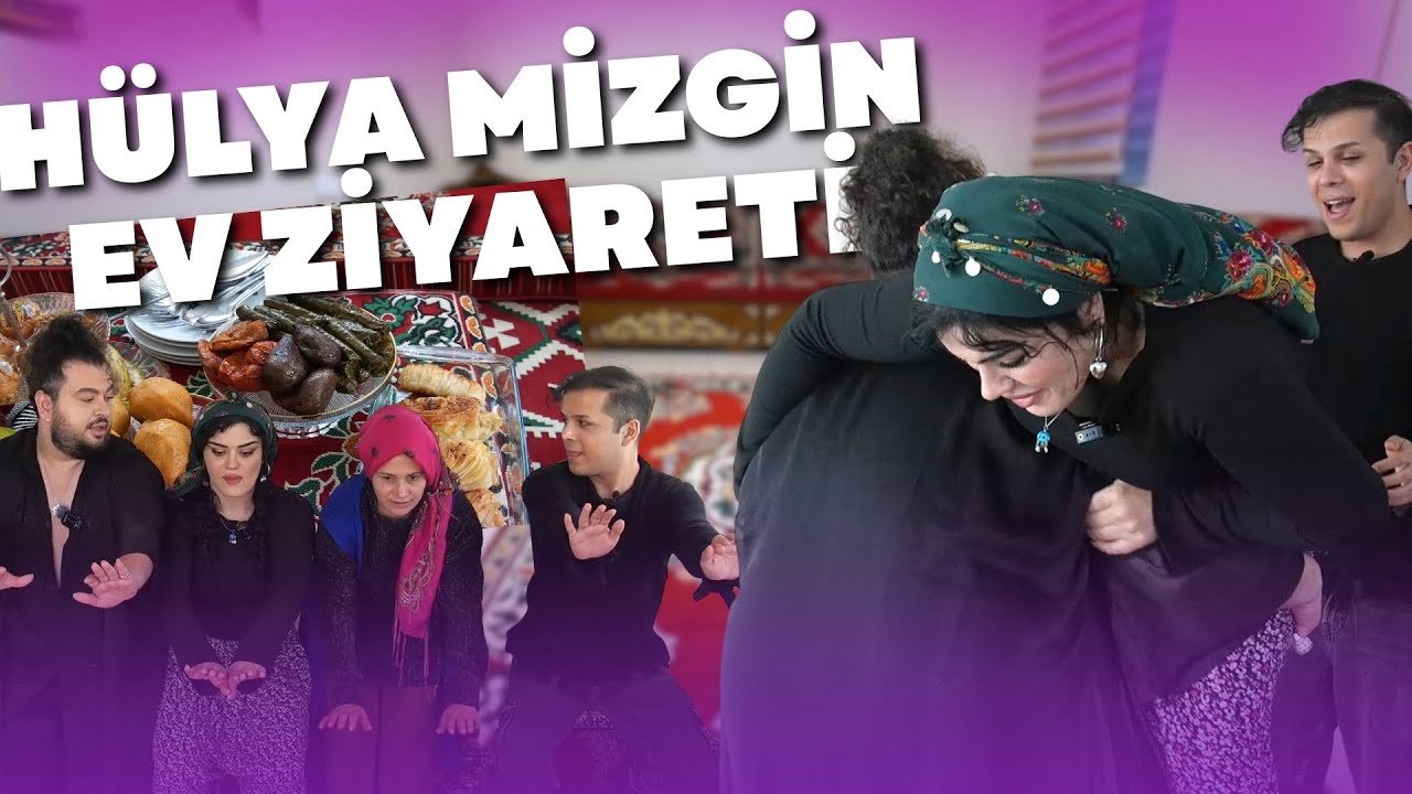 HÜLYA MİZGİN EV ZİYARETİ