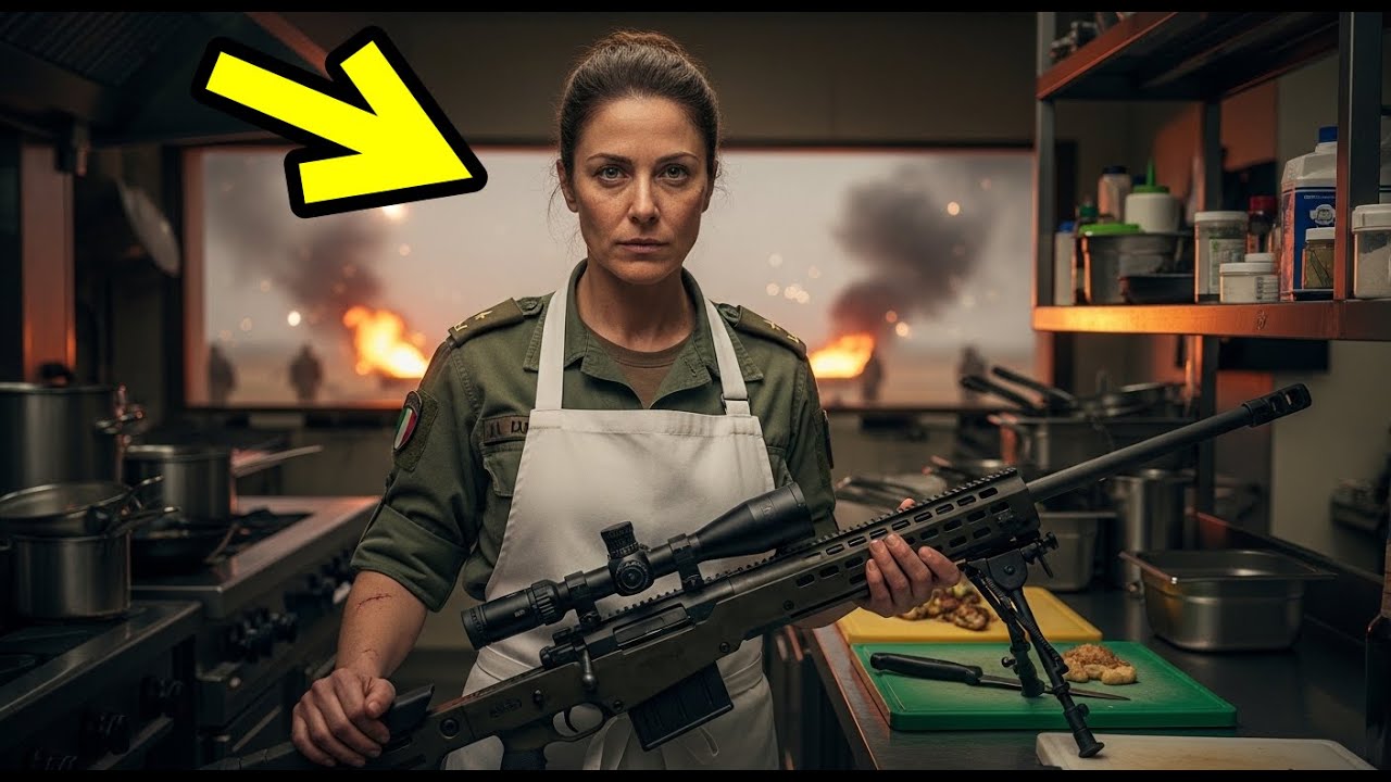 Fu derisa come cuoca — ma il giorno dell'invasione, la leggendaria sniper si rivelò al mondo.