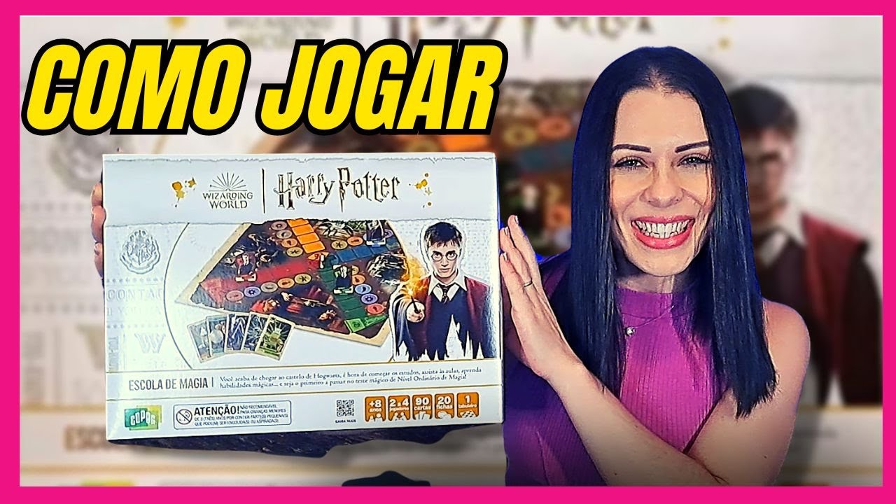 COMO JOGAR - ESCOLA DE MAGIA (HARRY POTTER)