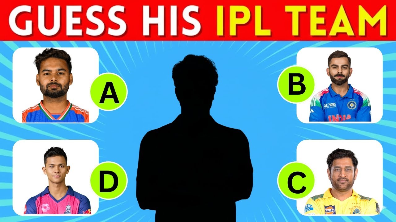 Guess the Indian Cricketers | Guess the cricketer by sadow | Cricket Quiz 