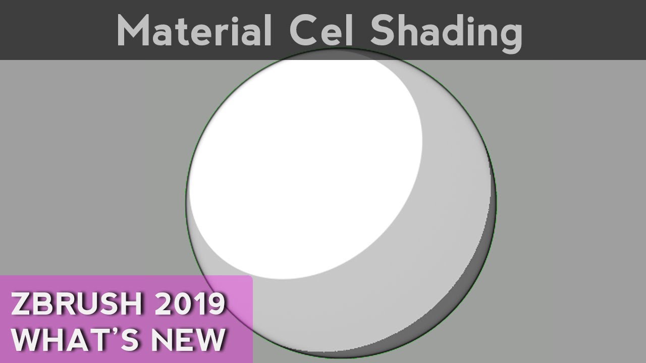 005 ZBrush Material Cel Shading