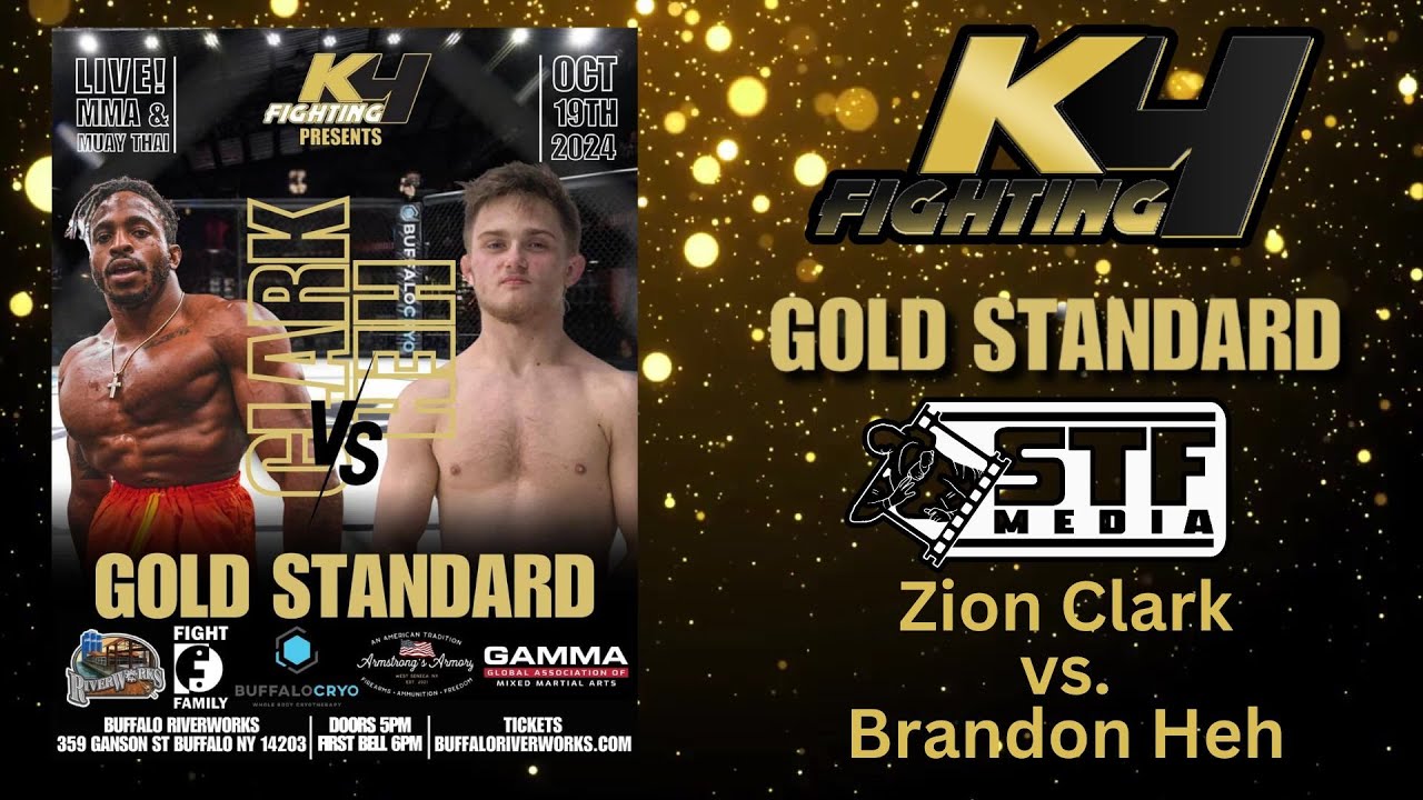 Zion Clark vs  Brandon Heh K4 Fighting: Gold Standard