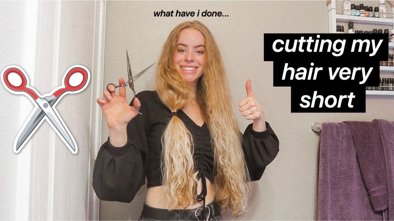 cutting my hair for the first time in FIVE YEARS!