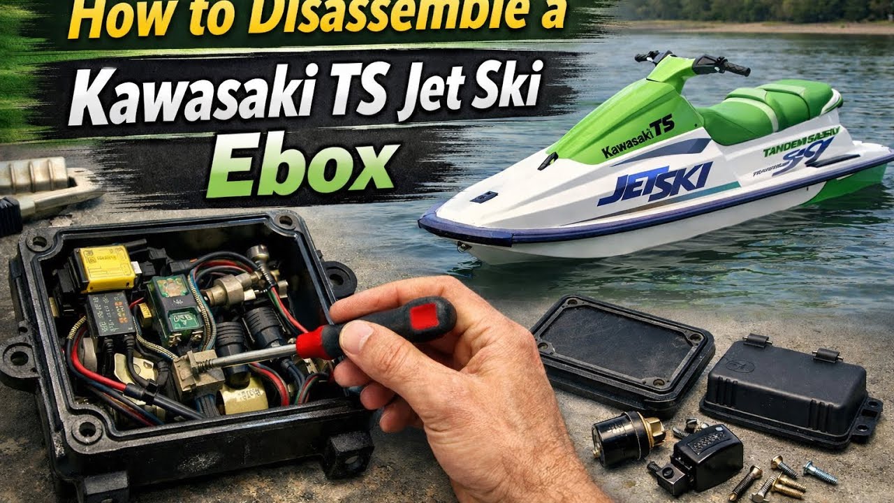 HOW TO DISASSEMBLE A KAWASAKI TS JETSKI EBOX