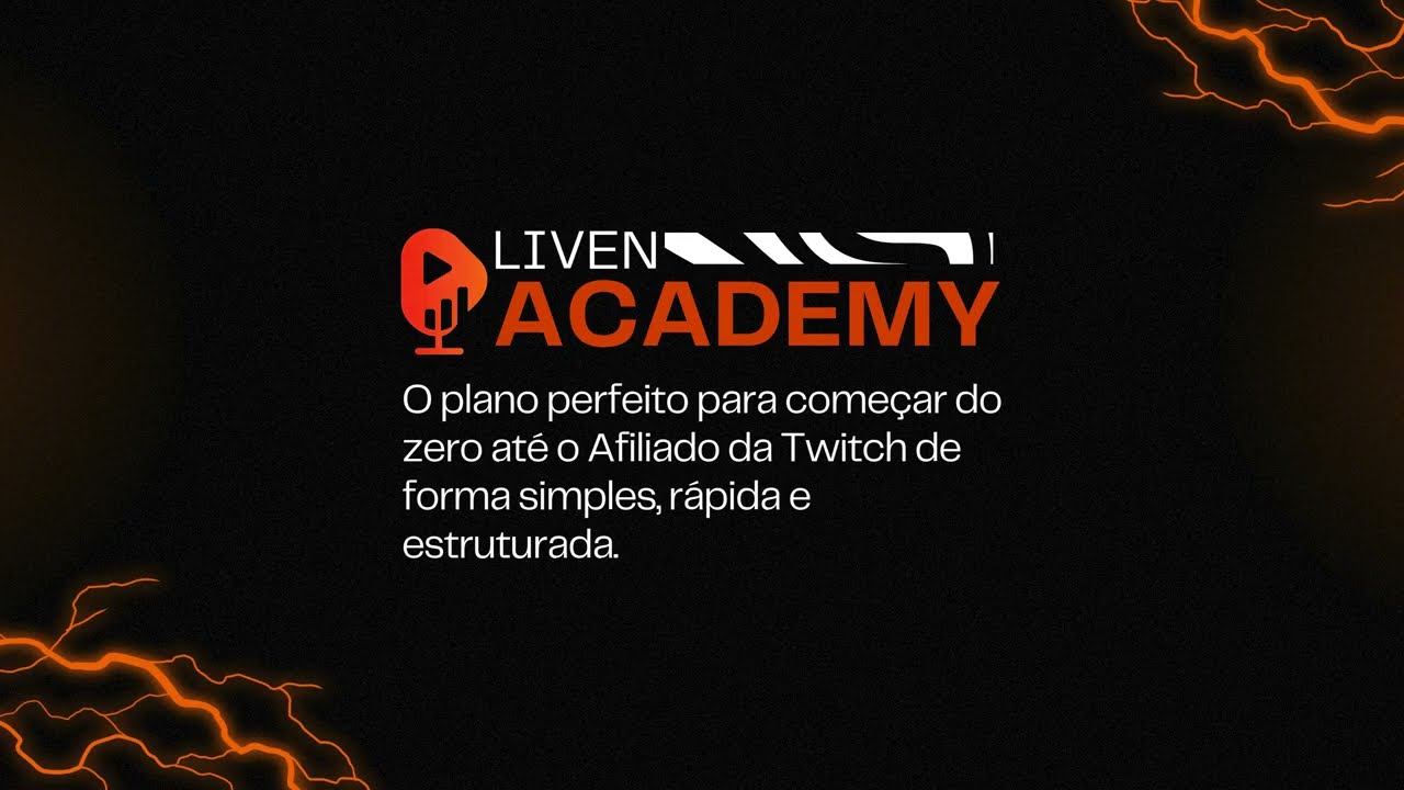 Apresentação Projeto Streamer Iniciante - Liven Academy