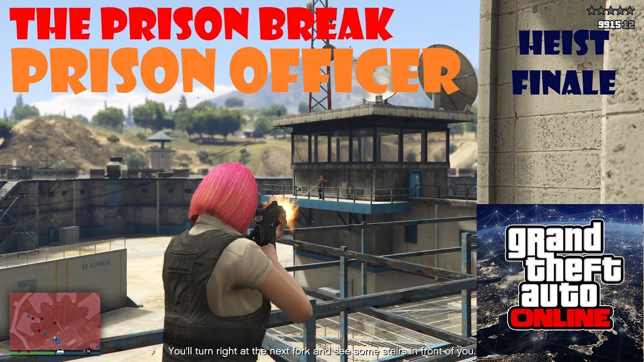 The Prison Break Heist Finale: Prison Officer 🏠 High-End Apartment Original Heist | GTA 5 Online