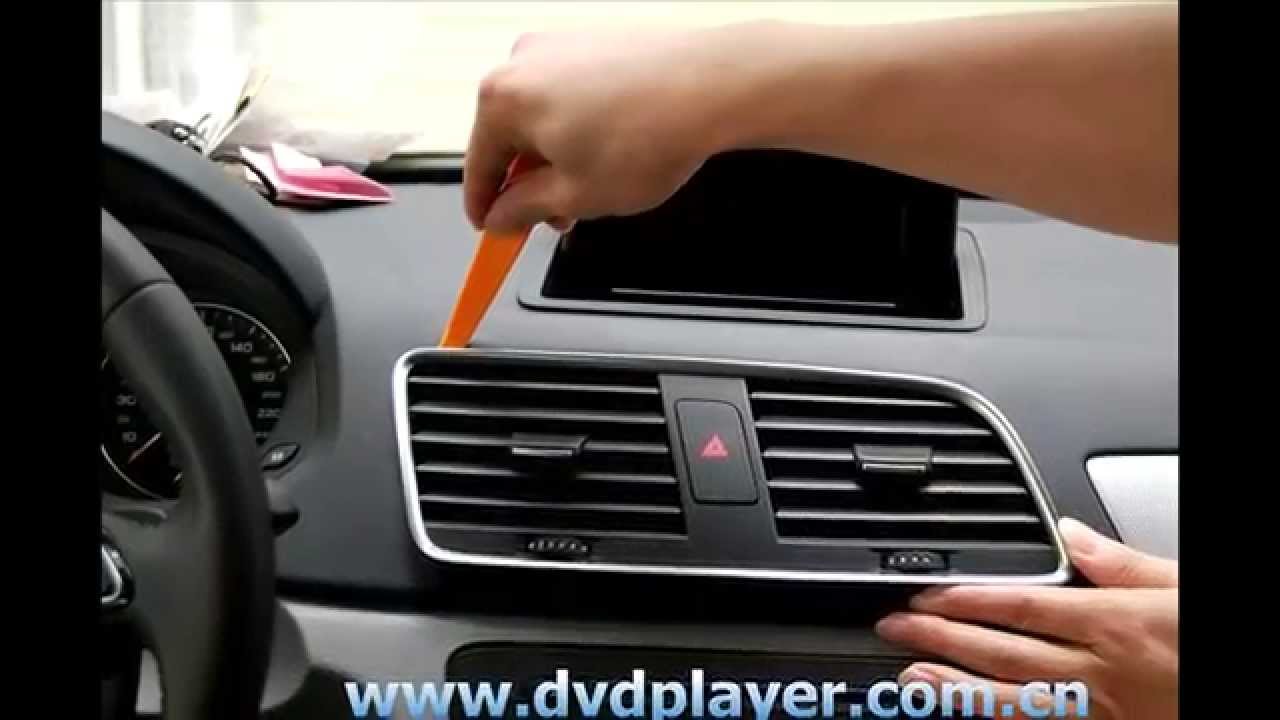 Hualingan car  dvd player Audi Q3 radio gps navigation for with ipod