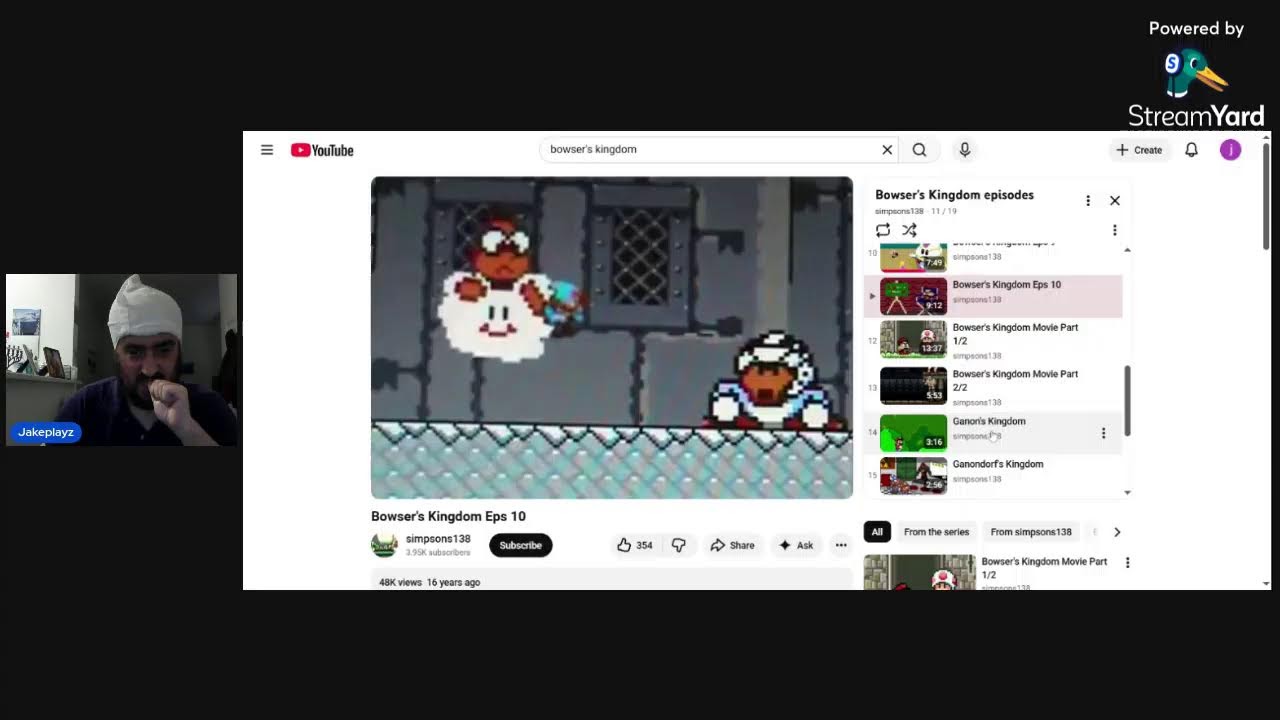 reacting to bowser's kingdom part 2