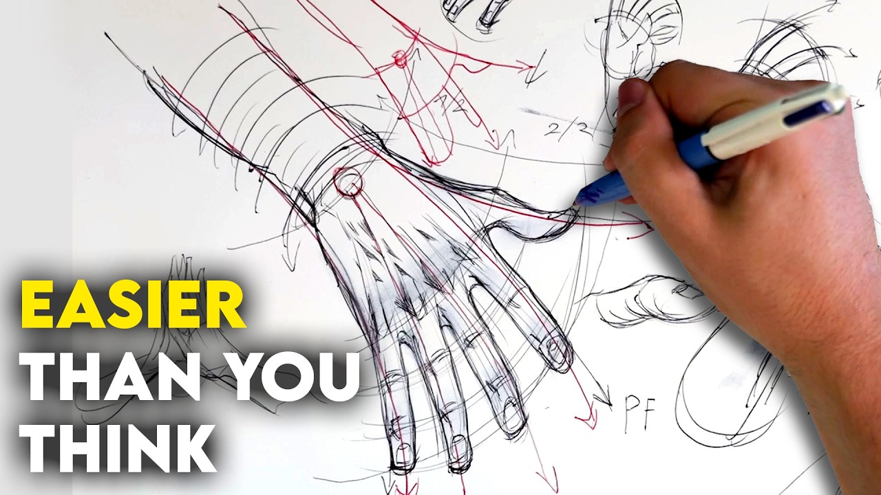 Why Hands Aren’t Actually Hard to Draw