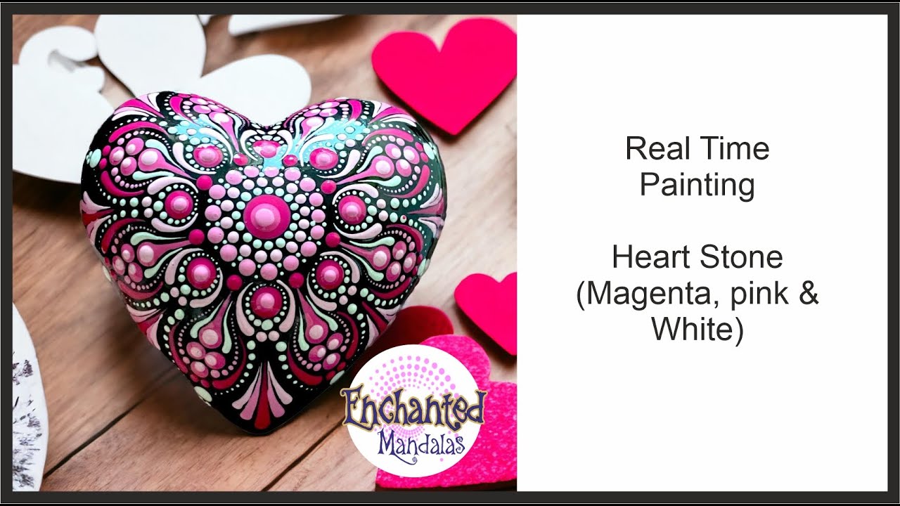 Mandala heart tutorial (Real Time)