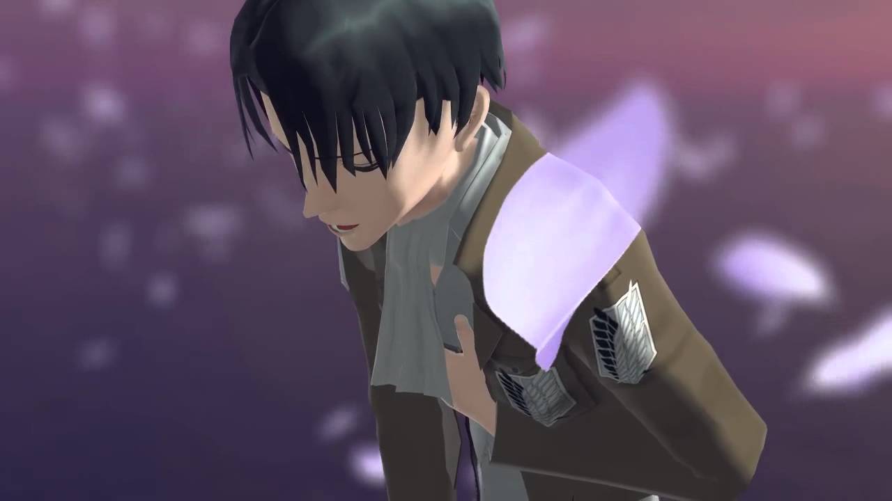 【進撃のMMD】(Erwin/Levi/Hange) アイ(eng sub)【幹部組】