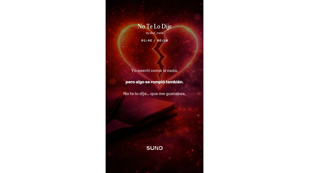 No Te Lo Dije - full song (Hacia Meta - Historias del corazón)