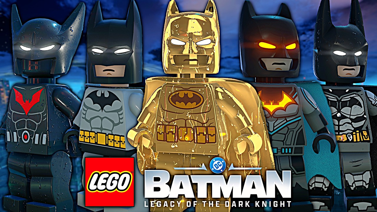 LEGO Бэтмен 4 &mdash; ВСЕ костюмы, от худшего к лучшему!