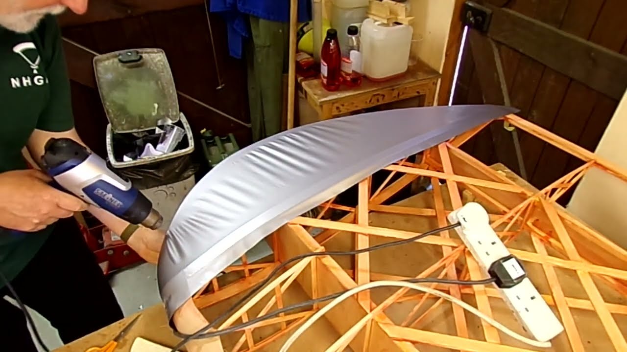 EP194 Part 1 of My Oratex covering method for wing tip