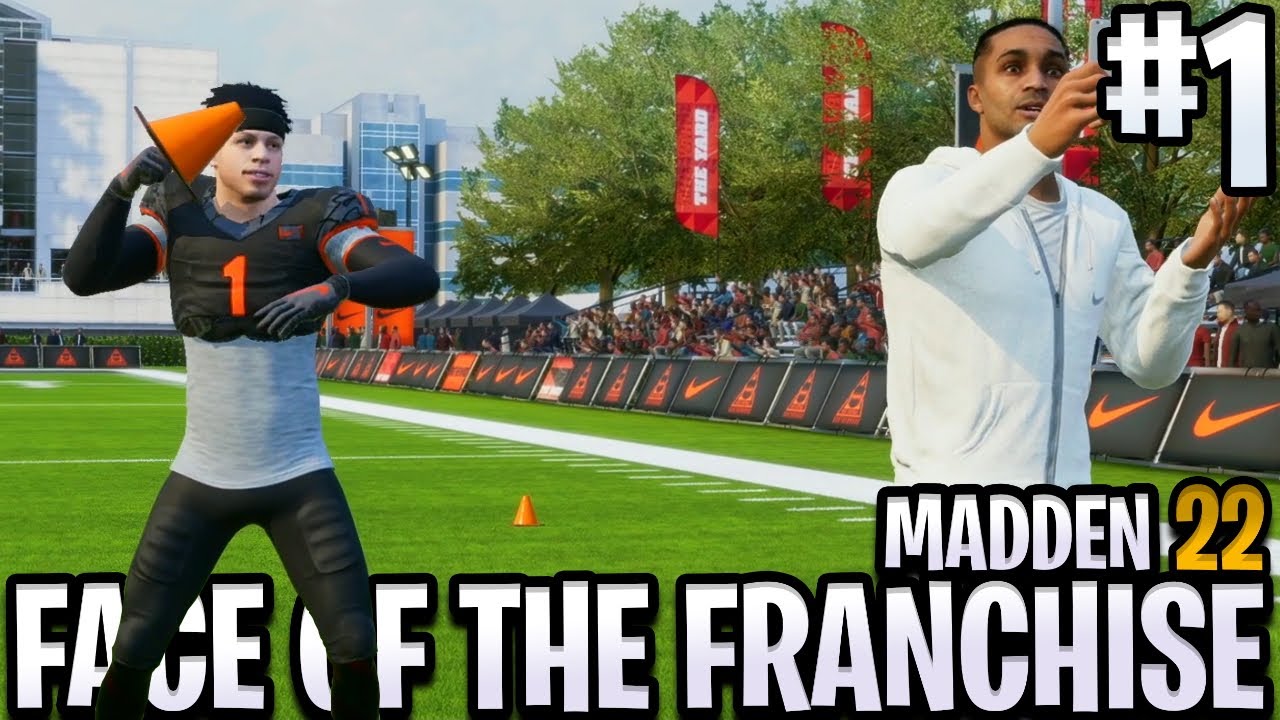 CHOOSING MY POSITION AND COLLEGE! | Madden 22 Face of the Franchise (Episode 1)