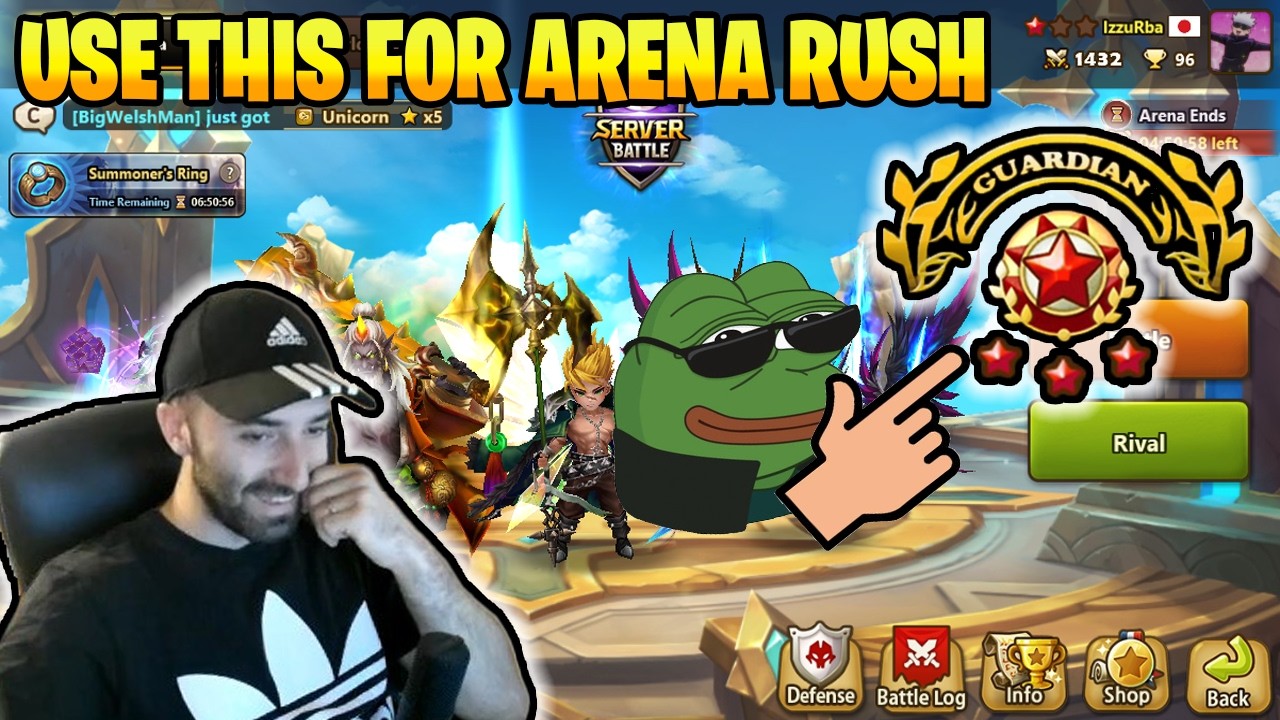 MY NEWEST ARENA OFFENSES ! (Summoners War)