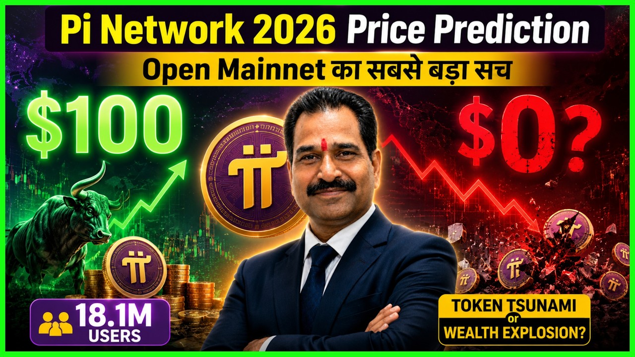 Pi Network 2026 Price Prediction: $100 या Zero? Open Mainnet का सबसे बड़ा सच