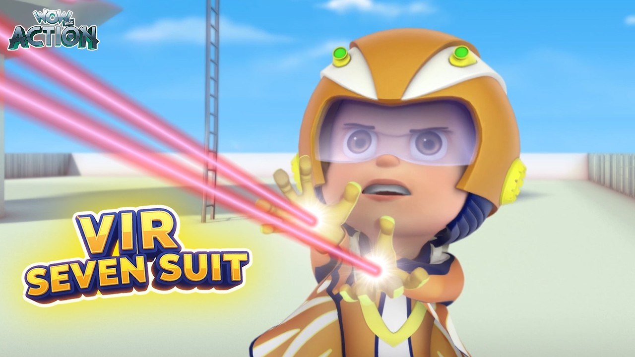 Vir The Robot Boy | Vir Ki Laser Light Ka Kamal | Vir Seven Suit Compilation | Wow Action