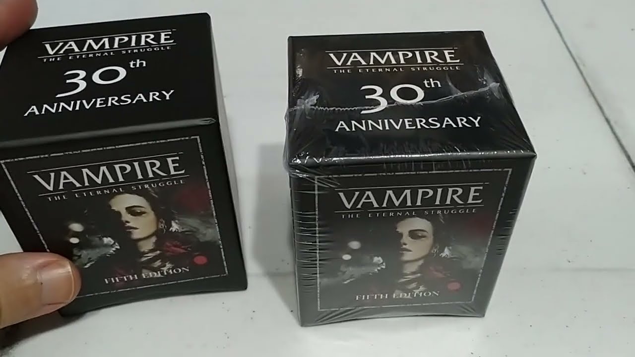 VTES Unboxing e impresiones del mazo 30 aniversario.