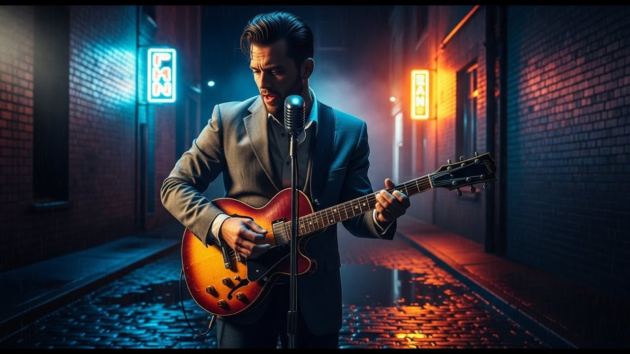 1 Hour Soulful Blues Guitar – Classic 1960s Blues Vibes