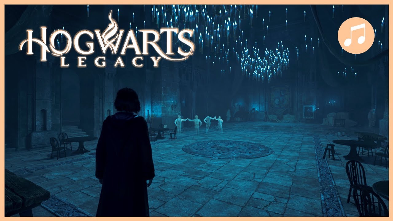 HOGWARTS LEGACY Deathday Party Room Music | Dead Mans Dance | 1 HOUR