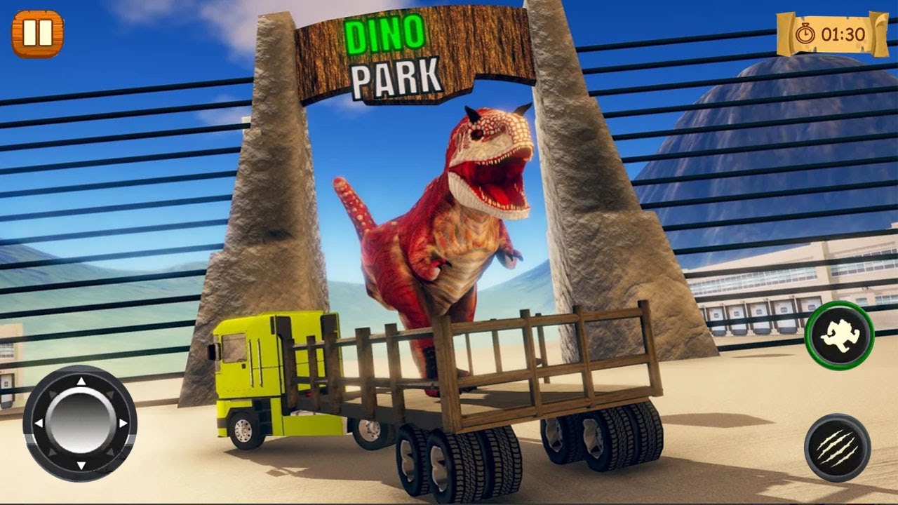 Dino Transporter Truck Simulator 2020 - Android Gameplay hd