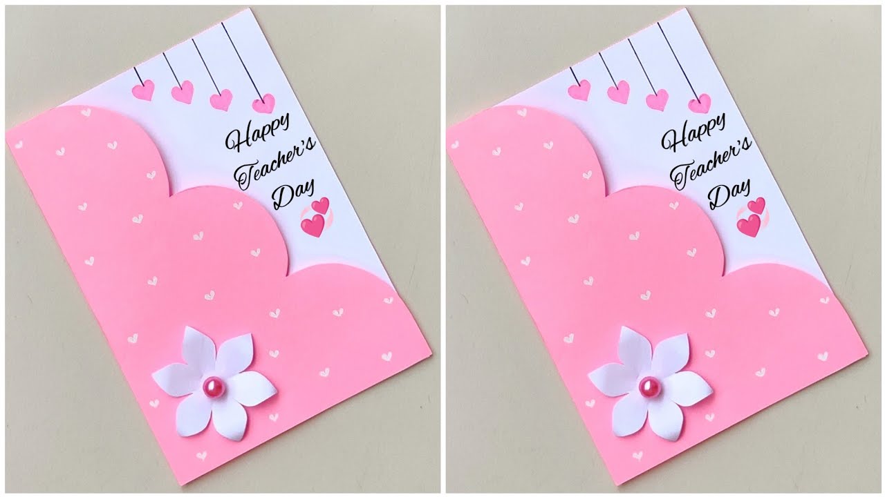 Teacher's day Card/DIY Teacher's day greeting Card/Teacher's day card 2023