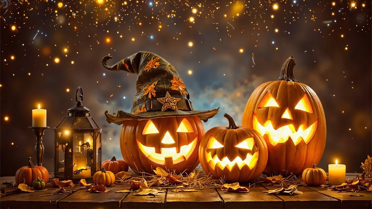 Relaxing Halloween Music 2026 - Jack O' Lanterns 🎃 Dark, Spooky Sounds, Autumn, Halloween Ambience