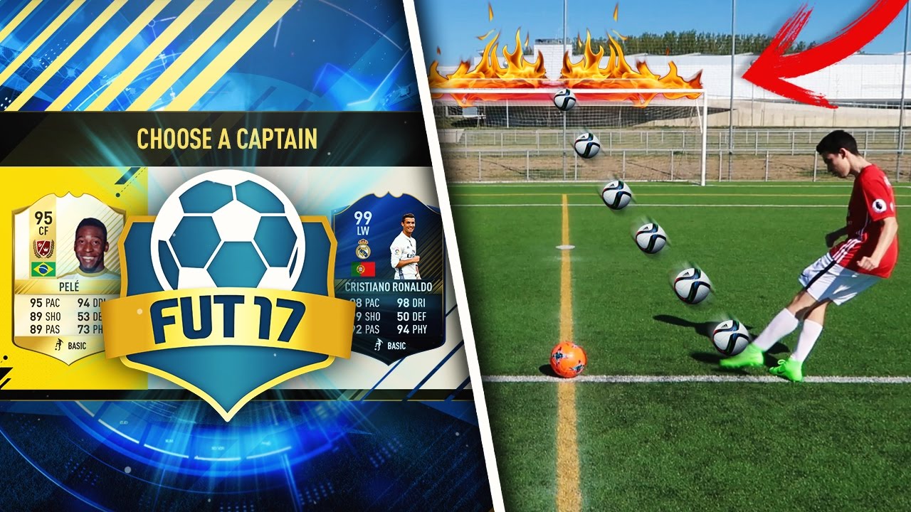 CROSSBAR FUT DRAFT CHALLENGE!!!!! | FOOTBALL vs FIFA 17