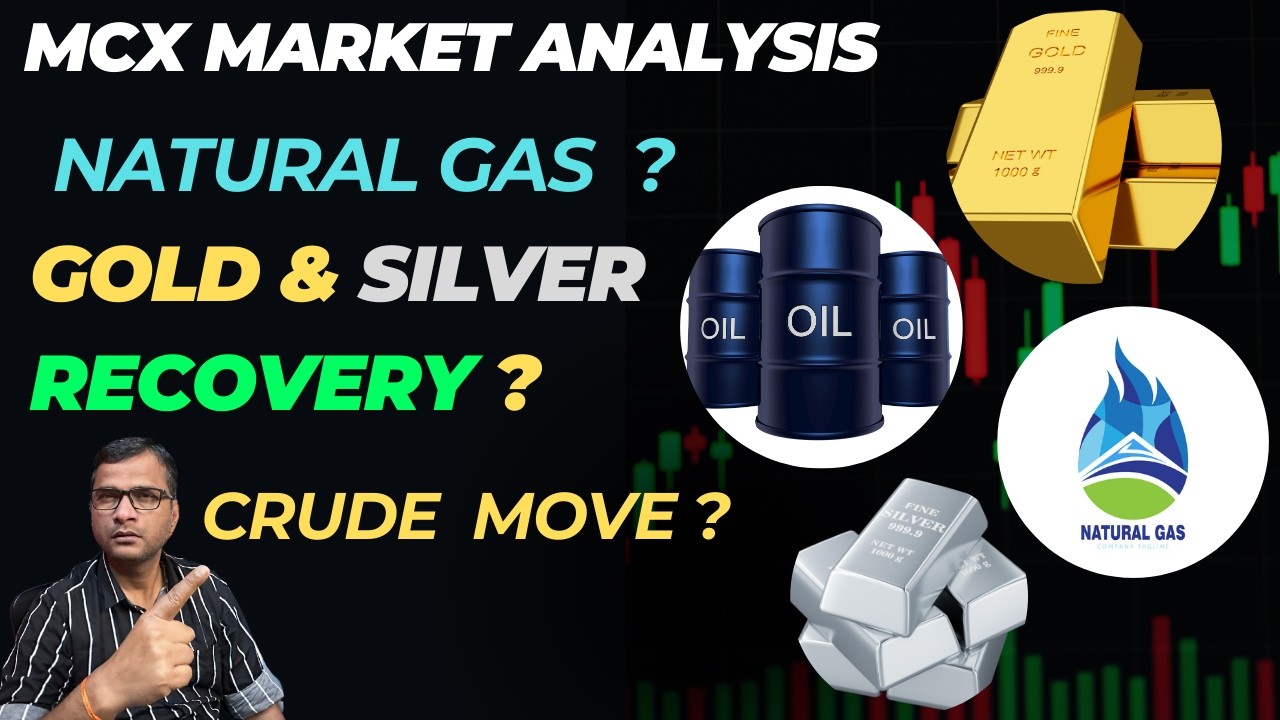 Crude Oil Today | Natural Gas Today | Gold Today | Silver Today | MCX Commodity Analysis