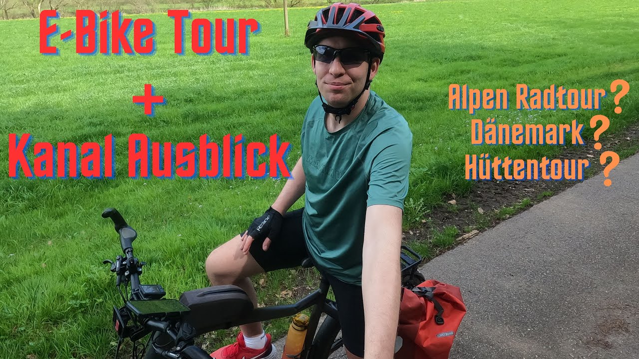 E-Bike Tour + Kanal Ausblick  #D&auml;nemark #Alpen #Sommer24 #alexmulti