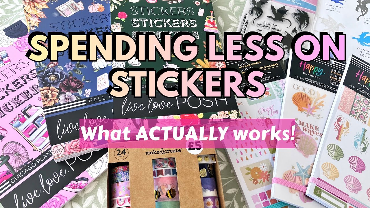 Low Spend Haul: Stickers, Washi & Stamps | Money-Saving Tips That Work!