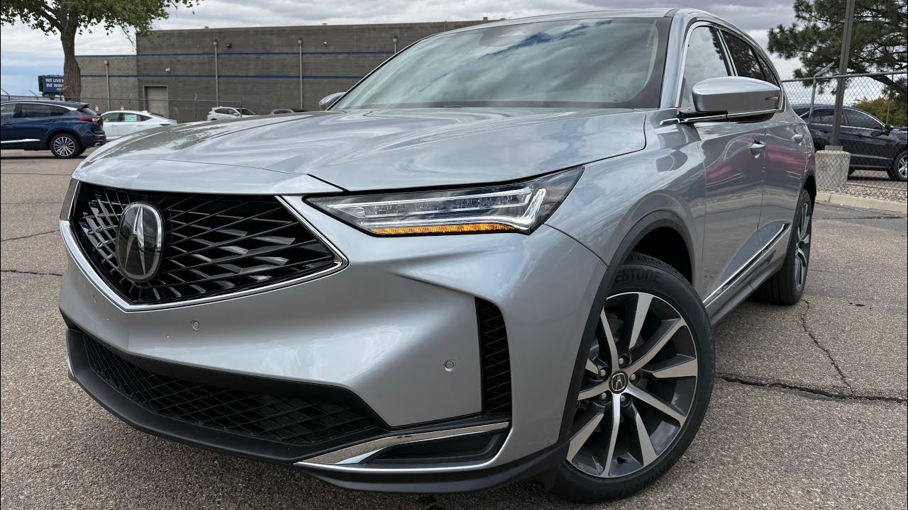 Acura MDX Technology 2026 года — Solar Silver Metallic — Обзор