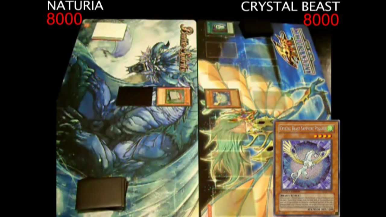 Yugioh Duel: Crystal Beast vs Naturia - Round 2
