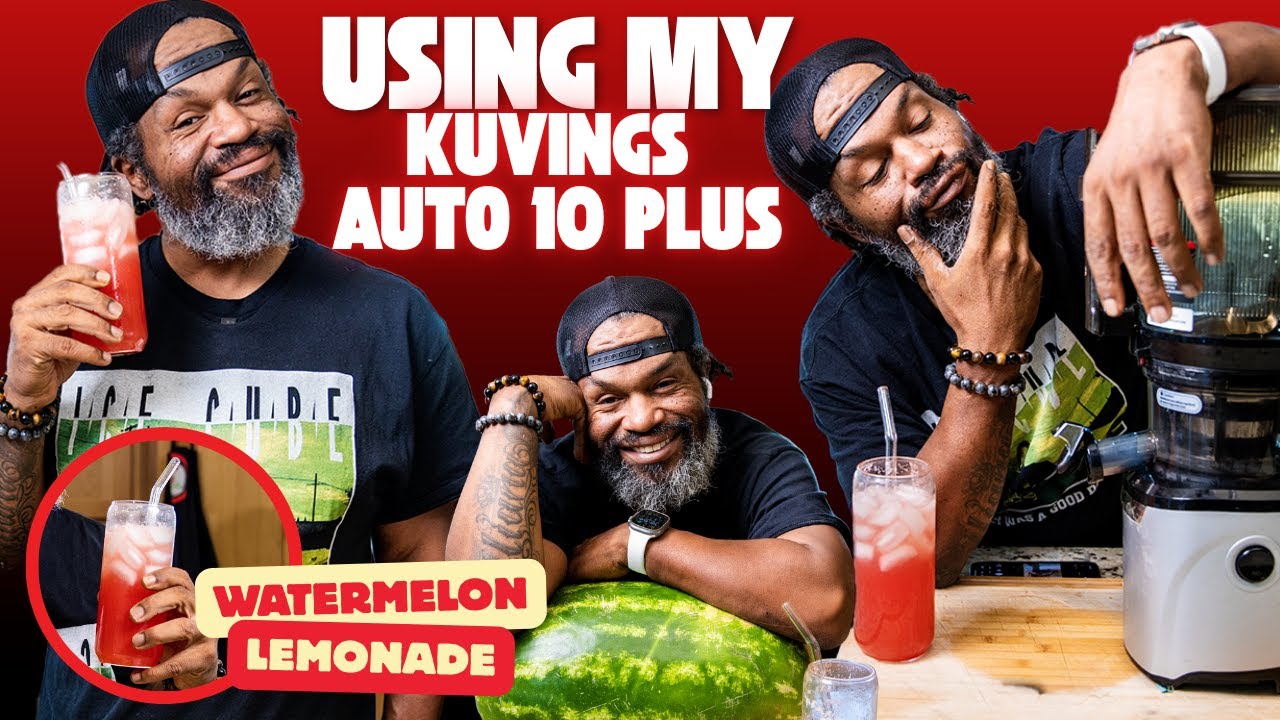 The Most Refreshing Summer Drink 🍉🍋 | Watermelon Lemonade with Kuvings Auto10