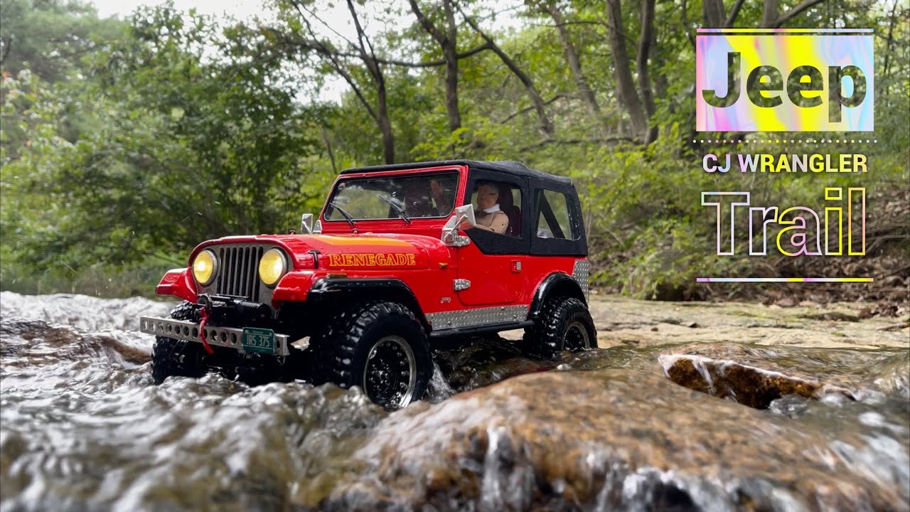 4X4 RC CAR / Jeep CJ WRANGLER Trail