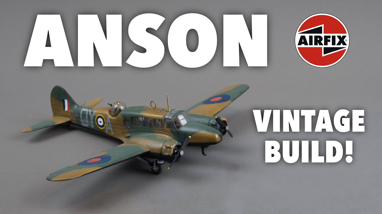 ВИНТАЖНЫЙ AIRFIX AVRO ANSON 1/72 - как его собрать!