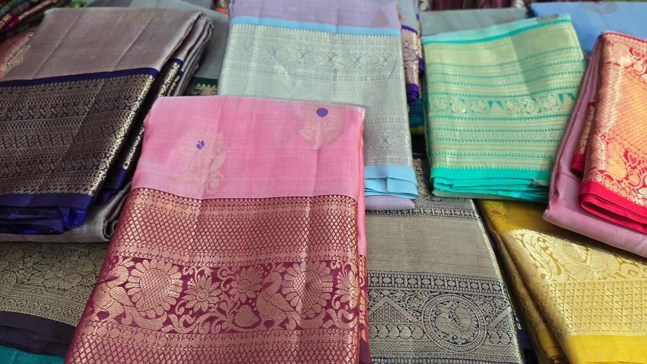 Kanchi Pattu Handloom Sarees#Maheswari Chanderi Sarees,7337513324