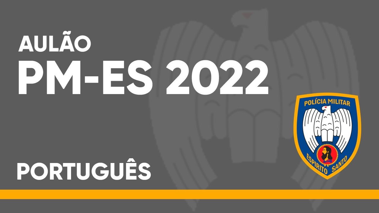 CONCURSO PMES 2022 - PORTUGUÊS (Instituto AOCP)